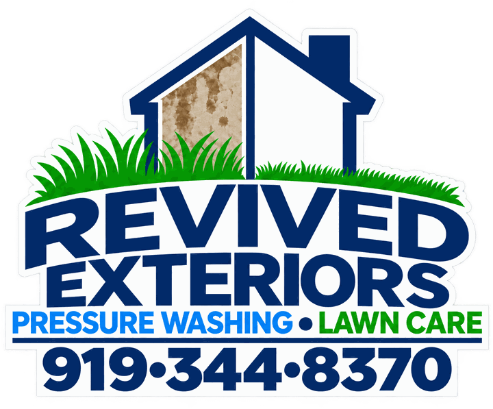 Revived Exteriors: pressure washing and lawn care, 919-344-8370